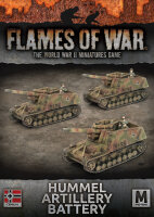 Flames of War GE: Hummel Artillery Battery (x3)