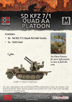 Flames of War GE: SdKfz 7/1 Quad AA Platoon (x3)