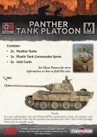 Flames of War GE: Panther Tank Platoon (x2)
