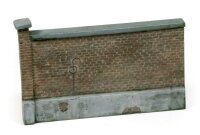 Old french crooked Village Wall 15x10