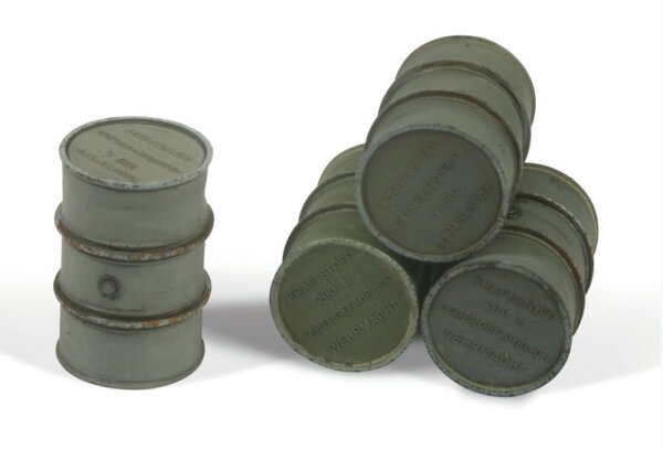 Wehrmacht Fuel Drums