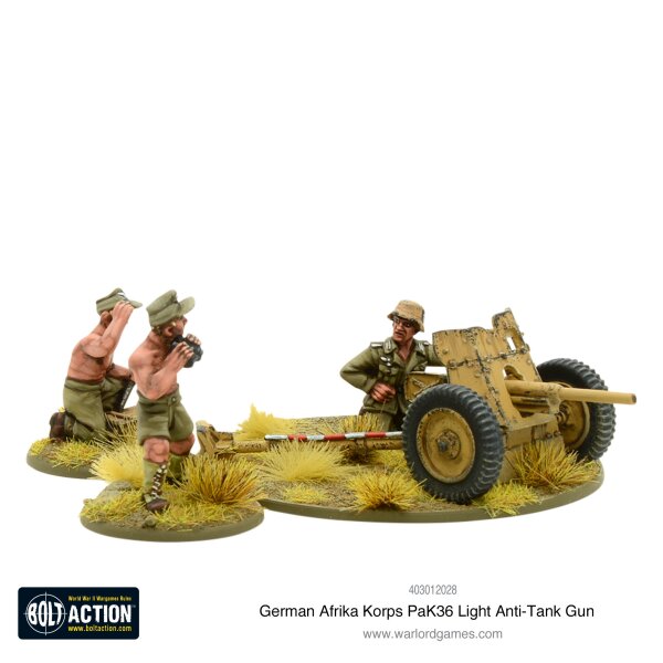 Bolt Action: DAK PaK36 Light AT Gun