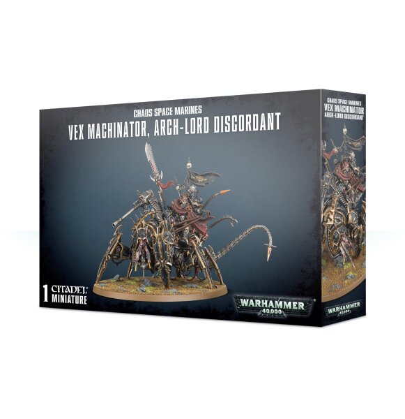 Chaos Space Marines: Vex Machinator, Arch-Lord Discordant