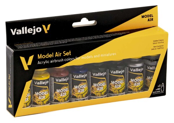 Model Air: Model Air Set Basisset (8 Farben)