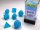 Würfelset: 7 Würfel mehrseitig Luminary Sky w/silver