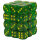 Würfelset: 36 Würfel 6-seitig Borealis Maple green/yellow