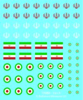 Oil War: Iranian Decal Set (x4)