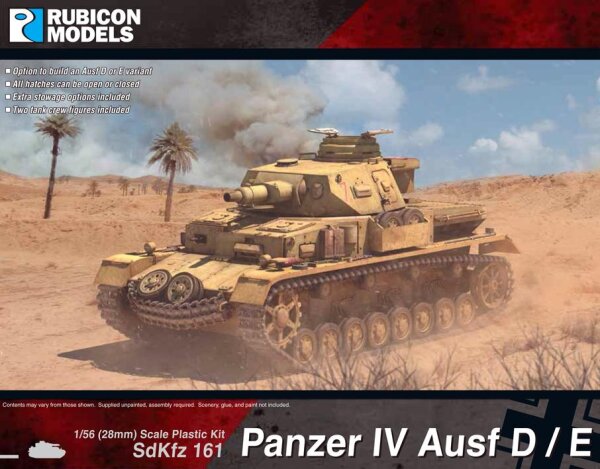 Panzer IV Ausf D / E (1/56)