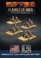 Flames of War US: Parachute 75mm Artillery Battery (Plastic)