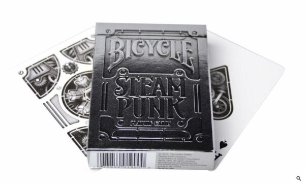 Poker: Bicycle Playing Cards Silver Steampunk (Poker)