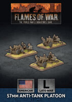 Flames of War US: US Army 57mm AT-Gun Platoon (Plastic)