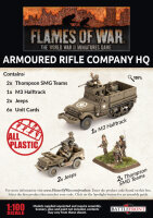 Flames of War US: US Armoured Rifle Company HQ (Plastic)