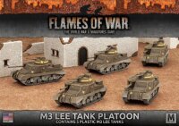 Flames of War US: M3 Lee Tank Platoon (Plastic x5)