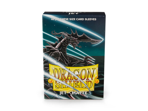 Dragon Shield Japanese Matte  - Jet (60 Stück)