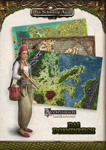 DSA5 - Landkartenset Das Dornenreich