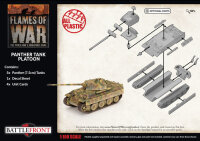 Flames of War GE: Panther Tank Platoon (x5Plastik)