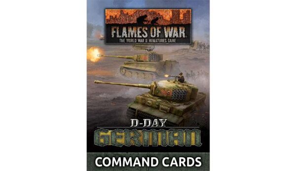 D-Day German Command Cards (engl.)