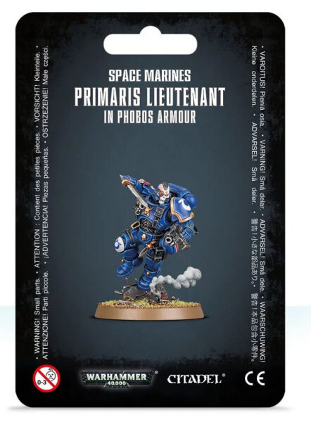 Space Marines: Primaris Lieutenant in Phobos Armour