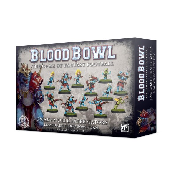 Blood Bowl Lizarmen Team - GwakaMoli Crater Gators