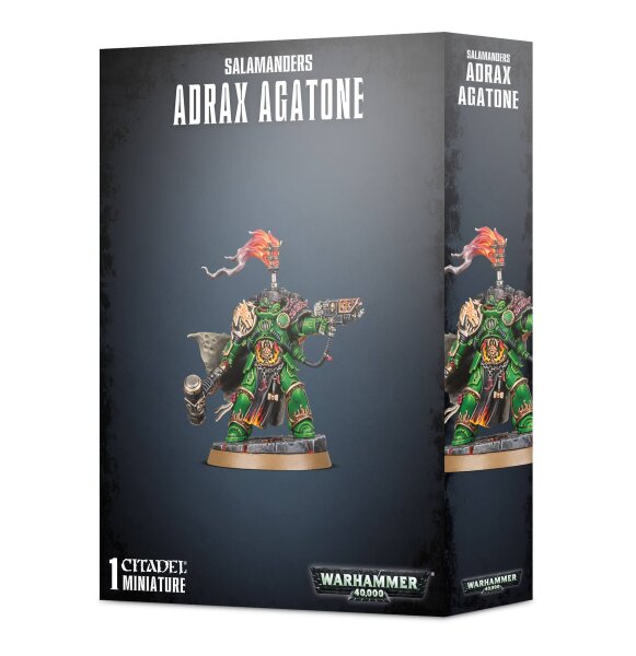 Warhammer 40k Space Marines: Space Marine Salamanders Adrax Agatone