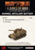 Flames of War GE: LW Hummel Artillery Battery (x3)