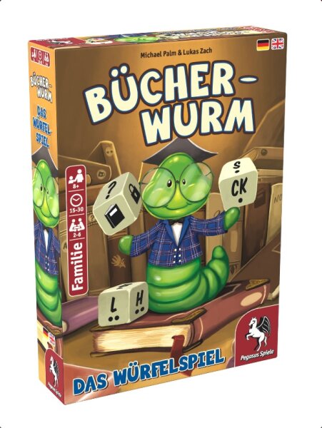 Bücherwurm - Das Würfelspiel (DE/EN)
