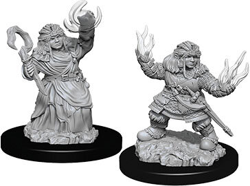 Pathfinder Deep Cuts Mini.: Female Dwarf Summoner