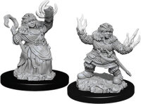 Pathfinder Deep Cuts Mini.: Female Dwarf Summoner