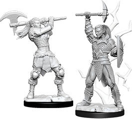 Female Goliath Barbarian