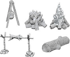 Pathfinder Deep Cuts Mini.: Camp Fire & Sitting Log