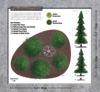 Large Pine Wood - 28mm