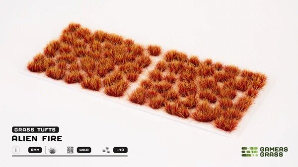 Alien Fire Tuft 6mm - Wild