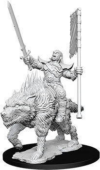 Pathfinder Deep Cuts Mini.: Orc on Dire Wolf