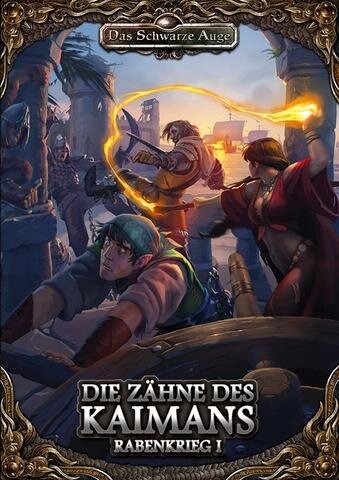 Rabenkrieg 1 Die Zähne des Kaimans - Das Schwarze Auge 5