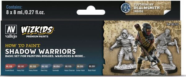 Vallejo Wizkids Premium: Shadow Warriors (8ml) (8)