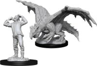 Green Dragon Wyrmling & Elf