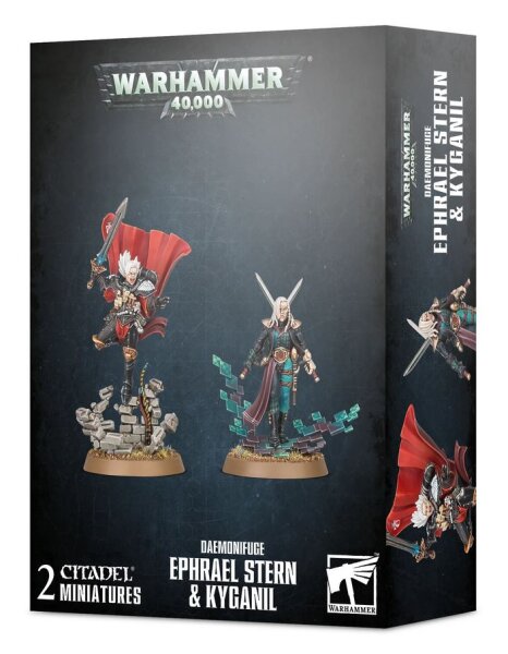 Adepta Sororitas: Daemonifuge Ephrael Stern & Kyganil