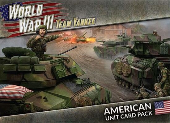 Team Yankee American Unit Card Pack