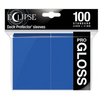 Standard Deck Gloss Eclipse - Pacific Blue (100 Sleeves)