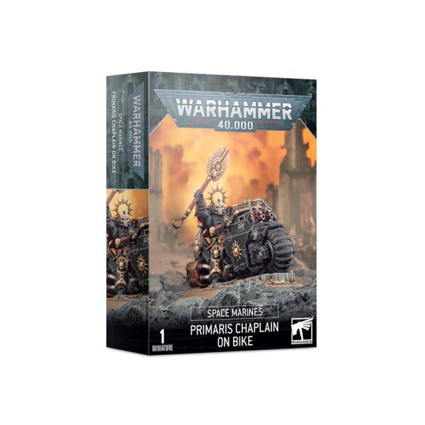 Space Marines: Primaris Chaplain on Bike