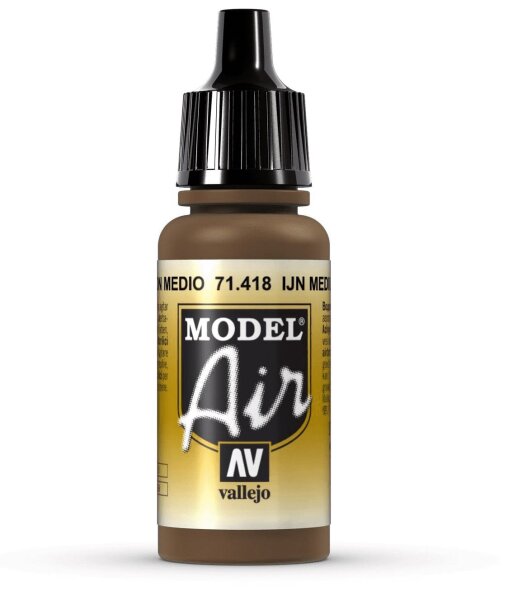 Vallejo Model Air: 71418 "IJN Medium Brown" 17ml