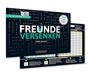 Freunde Versenken - Schiffe sind doof (DinA5-Format) (dt.)