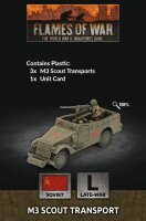 Flames of War SU: M3 Scout Transport LW (x3)