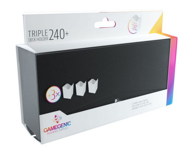 Gamegenic Triple Deck Holder 240+ Black