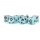 16mm Resin Flash Dice Poly Dice Set: Blue