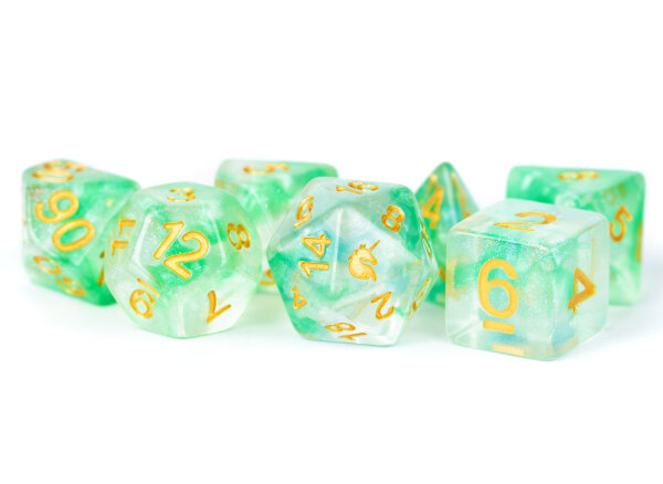 Icy Everglades 16mm Poly Dice Set