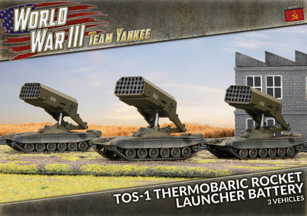 Team Yankee TOS-1 Battery (x3/Plastik)