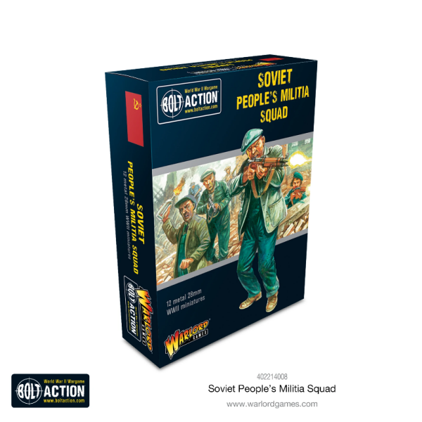 Bolt Action: Soviet Peoples Militia Squad (12)