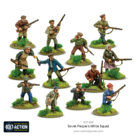 Bolt Action: Soviet Peoples Militia Squad (12)