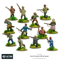 Bolt Action: Soviet Peoples Militia Squad (12)